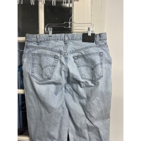 Vintage 90s Levi’s Silvertab Jeans Mens 38x34 Loose Fit Skater Baggy Denim USA - Picture 9 of 11